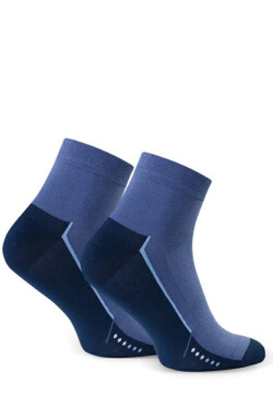 Pánske vzorované ponožky 054 JEANS 38-40