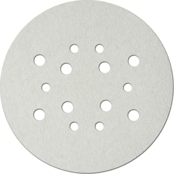 Dedra Brúsne kotúče na suchý zips 225 mm biele / Brúsny kotúč / Zrnitosť P80 / 5 ks (DED7749UW1)