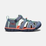Detské sandále SEACAMP II CNX, FLINT STONE/OCEAN WAVE, keen, 1022990/1022975, modré - 24