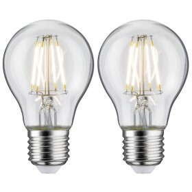 Paulmann 28856 LED En.trieda 2021 F (A - G) E27 5 W teplá biela (Ø x v) 60 mm x 108 mm 2 ks; 28856