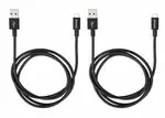 Verbatim Micro USB kábel 100+100cm Čierny / SYNC+CHARGE (48874)
