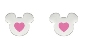 Disney Nežné oceľové náušnice Mickey Mouse E600200NKL.TP