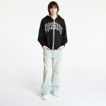 Mikina PLEASURES Twitch Knitted Zip Hoodie Black S