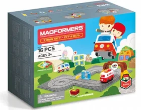 MAGFORMERS Mestečko Autobus 16 dielikov
