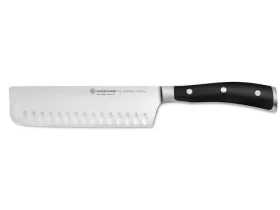 WÜSTHOF Nôž Nakiri Classic Ikon 17 cm / Kovaný / Dutý výbrus čepele / Trojito nitovaná rukoväť (1040332617)