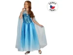 MaDe 01803 - Šaty na karneval - snehová kráľovná, 130-140 cm