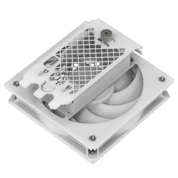 Silverstone SST-FDP02W / Držiak adaptéra externého chladiaceho ventilátora / pre ventilátory 120x120x25 mm (SST-FDP02W)