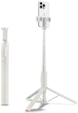 Spigen MagSafe SelfieStick Tripod Auto-Open selfie tyč béžová (AMP09337)