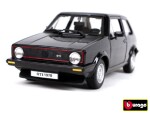 Bburago PLUS Volkswagen GOLF MK1 GTI čierna