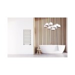 Instalprojekt - Kúpeľňový radiátor POPPY zlatá farba - Farba - Zlatá, Odporúčaná vykurovacia tyč - 400 W, Rozmer A - 40 cm, Rozmer C - 100 cm, Skutočný rozmer radiátora - 400 x 990 mm, Typ pripojenia - Klasické (na rozstup) (RADPPY40108