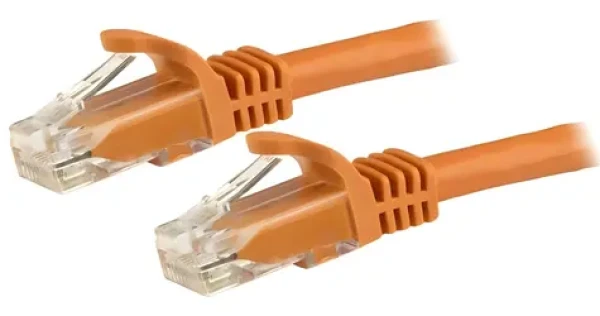 StarTech oranžová / Patch kabel UTP CAT6 / 1 m / RJ-45 / PoE (N6PATC1MOR)