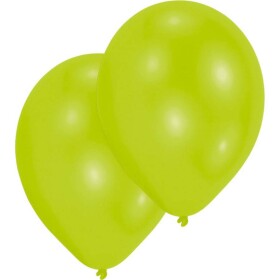 Latexové balóniky limetkovo zelené 10 ks 27,5 cm - Amscan