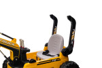 Mamido Mamido Detský elektrický bager CAR-26B žltý | 4x4 | RC 2.4Ghz | EKO koža | 12V10Ah