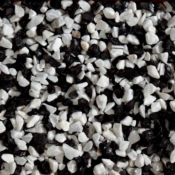 Granulati Zandobbio Okrasná drť Panda 8 - 12 mm 25 kg