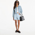 Bunda Calvin Klein Jeans Branded Boxy Denim Jacket Fresh Water S