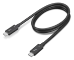 Lenovo Thunderbolt 4 USB-C kábel 0,7 m čierna / Kábel / 40 Gb/s (4X91K16968)