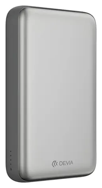 Devia Ultra12 sivá / Powerbanka / Bezdrôtová / Magnetická / 10 000 mAh / PD 22,5W (6942297141834)