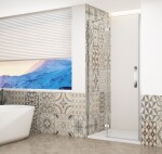 GELCO TRINITY CHROM dvere do niky ľavé, 800 číre sklo, GT1280CL-CH GT1280CL-CH