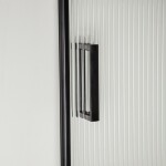 KERRA - Sprchovací kút bez vaničky Soho SQ 80 (čierny) 5907548118745