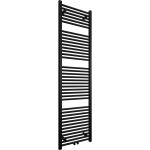 CERANO - Kúpeľňový radiátor Lincoln - stredové pripojenie 50mm/bočné - 559W - čierna matná - 1800x500 mm CER-429574