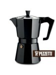 Pezzetti ItalExpress Moka kanvica 6 šálok čierna / 300 ml (8000743006279)