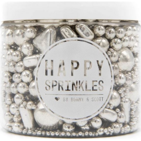 Zdobenie strieborná explózia 190 g 2303 - Happy Sprinkles