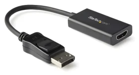 StarTech čierna / Adaptér DisplayPort na HDMI / 4K 60Hz / HDR (DP2HD4K60H)