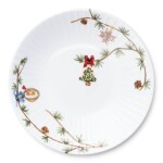 KÄHLER Porcelánová miska Hammershøi Christmas Ø 18 cm
