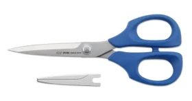KAI V5000 modré / Nožnice / univerzálne / Full táng / 16,5 cm (V5165B)