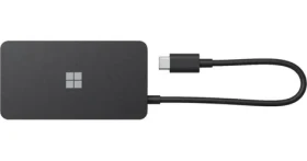 Microsoft Surface USB-C Travel Hub čierna / Dokovacia stanica / RJ-45 / HDMI / VGA / USB-A (161-00008)