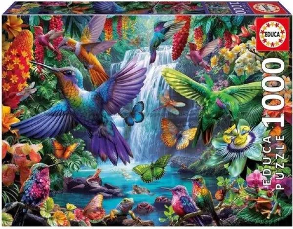 Educa Puzzle Tropickí kolibríci