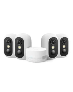 Anker Eufy C35 biela / HomeBase Mini + 4X IP kamera / 1080p / 130 ° / nočné videnie / microSD / Wi-Fi (E8110425)