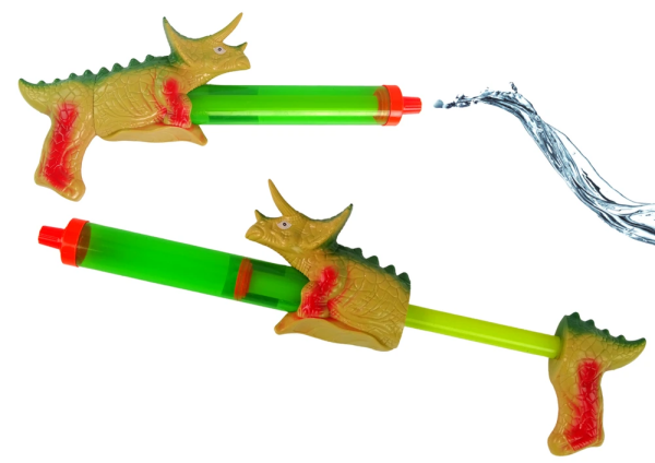 Mamido Vodná pištoľka Dinosaur 40 cm v zelenej pre záhradu