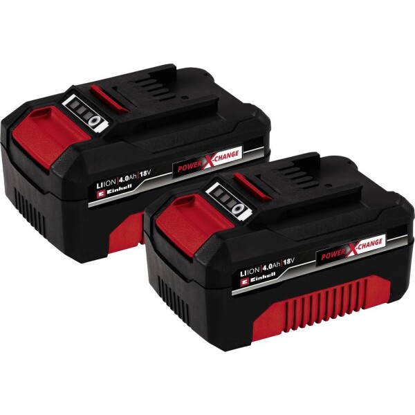 Einhell PXC-Twinpack 4 Ah Power X-Change 4511489 náhradný akumulátor pre elektrické náradie 4 Ah Li-Ion akumulátor; 4511489