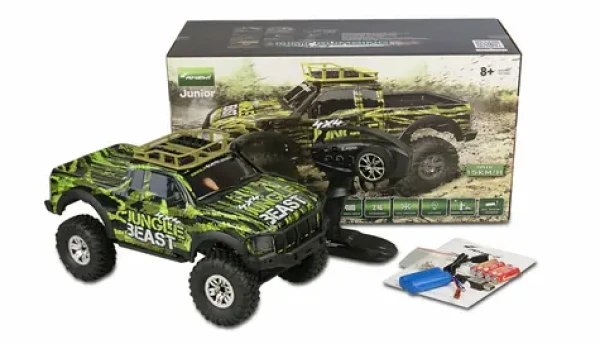 AMEWI RC crawler Dirt Climbing Beast čierna, zelená
