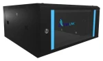 Extralink Rozvádzač 4U čierna / Nástenný rozvádzač / 19" / Šírka 600 mm / Hĺbka 600 mm / Nosnosť 30 kg (EX.2893)