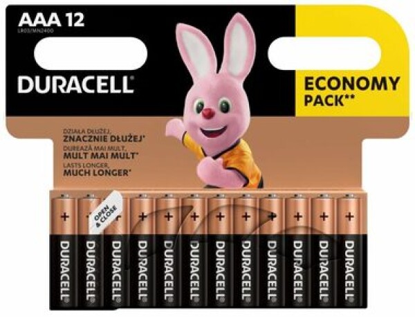 DURACELL - Basic batéria AAA 12 ks (42325)