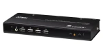 Aten 2- Port USB 4K HDMI / KVM prepínač / 2x PC / 4X HDMI / USB (CS742H-AT-G)