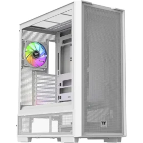 Thermaltake S380 TG ARGB biela / ATX / 2x USB-A 3.2 / 1x USB-C 3.2 Gen 2 / 4X 120mm ARGB / bez zdroja / priehľadná bočnica (CA-11K-00M6WN-00)
