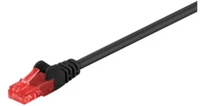 MicroConnect CAT6 U/UTP VALUEPACK 2m čierna / PVC / 10ks (V-UTP602SVP)