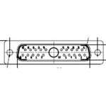 Molex 1727040021 zástrčka D-SUB Pólov: 21 spájkovaný 1 ks Box; 1727040021