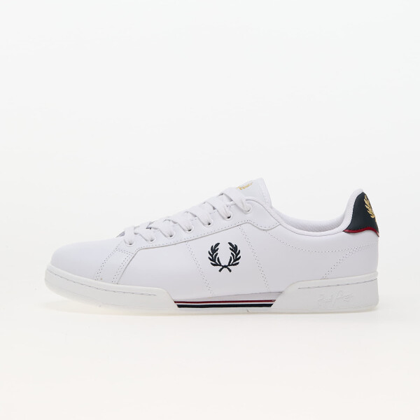 Tenisky FRED PERRY B722 Leather White/ Navy EUR 42