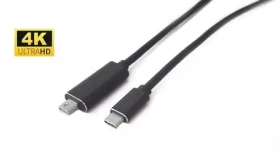MicroConnect kábel USB-C (M) - mini DisplayPort (M) 1m čierna (USB3.1CMDP1)