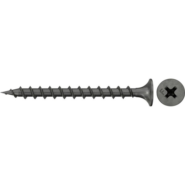 Fischer 665049 skrutka do sadrokartónu 3.9 mm 35 mm krížová dražka Philips tvrdené, fosfátované 1000 ks; 665049