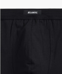 Pánske boxerky Atlantic 3MH-185 A'3 M-2XL černá-grafitová-emeraldová L