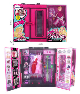 Mamido Mamido Bábika so šatníkom a príslušenstvom