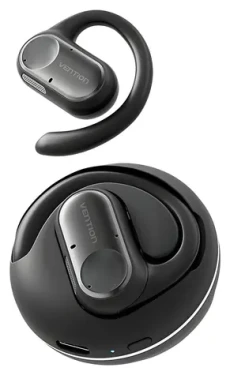 Vention OpenBeat O11 čierna / Bezdrôtové slúchadlá / mikrofón / Bluetooth 5.3 / nabíjacie púzdro / USB-C (NBPB0)