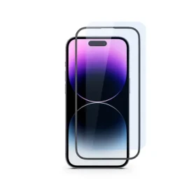 Spello Clear Glass Ochranné sklo pre Apple iPhone 14 Pro /s inštalačným rámčekom / 2ks (69312151000012)