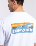 Patagonia M's Boardshort Logo Pocket Responsibili-Tee® White XL