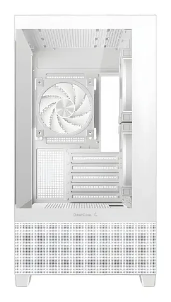 DEEPCOOL CG380 3F biela / Skriňa PC / Midi Tower / µATX / 3x ARGB / Temperované sklo (R-CG380-WHAGM3-G)